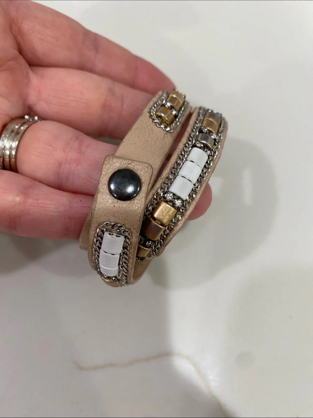 Set of 3 Stella and Dot Wrap Bracelets